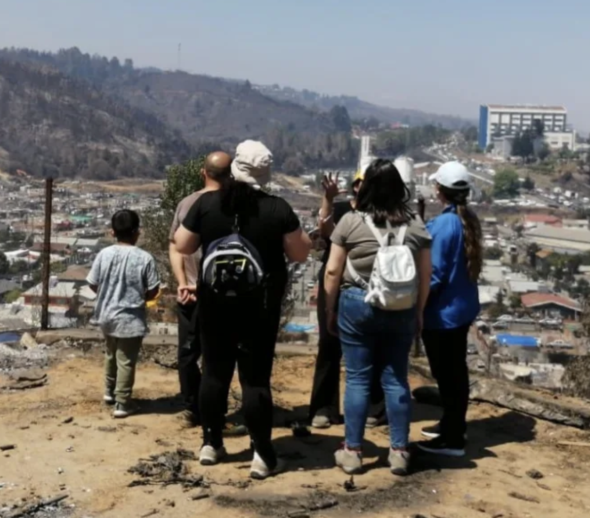 TIERRA DE ESPERANZA REFUERZA ACCIONES INSTITUCIONALES EN LA REGIÓN DEL BIOBÍO ANTE EMERGENCIA POR INCENDIOS