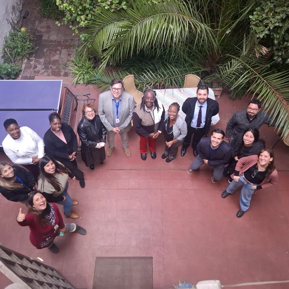 Delegación internacional de la CICAD conoció experiencia de tratamiento de adolescentes en Tierra de Esperanza