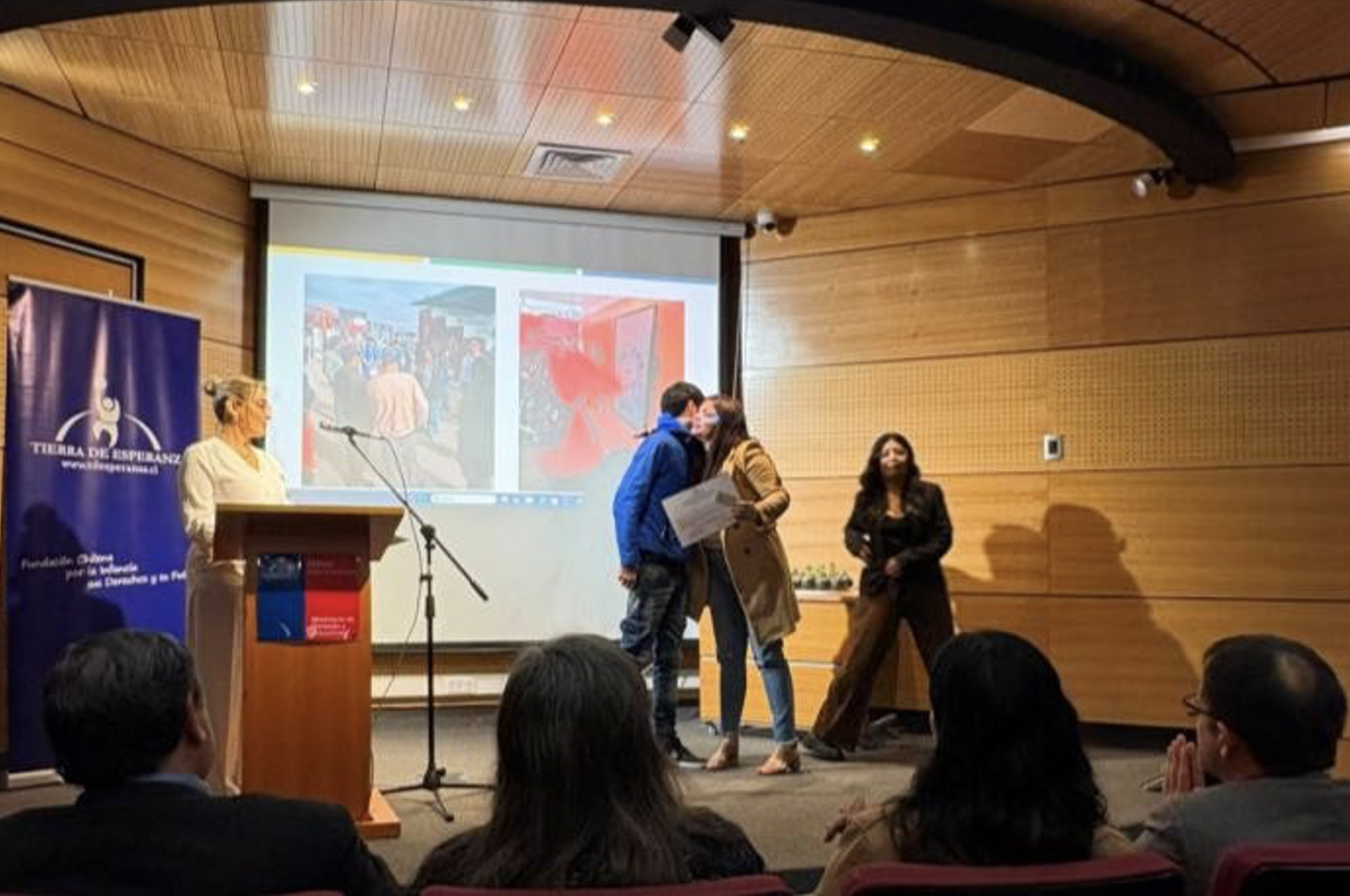 Fundación Tierra de Esperanza y el Servicio de Reinserción Social Juvenil de Antofagasta reconocen avances de jóvenes en sus procesos de reinserción.
