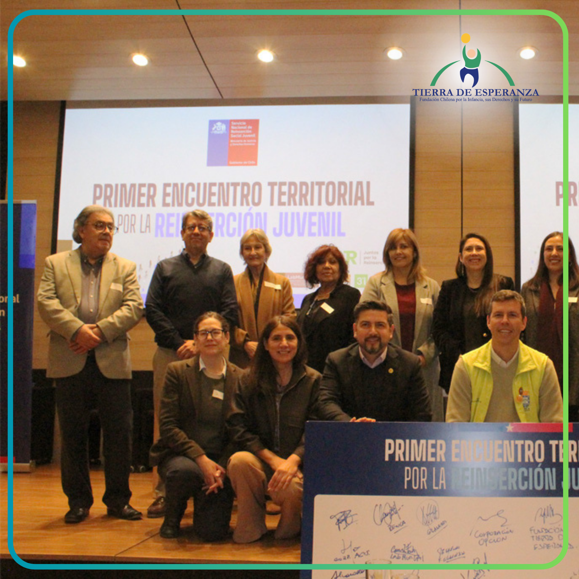 Fundación Tierra de Esperanza participó en el Primer Encuentro Territorial por la Reinserción Juvenil